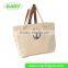 Full Printing Black Fashion Cotton Canvas Tote Bags for Girls