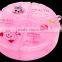 Circular Plastic Gift Box with 6 Dividers