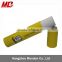 Yellow Art Paper Coatings with colorful Printing Logo Diploma Tube for Graduation Certificate