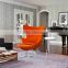 Modern Living Room Furniture Fabric and Fiberglass Egg Swivel Chair