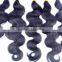 Virgin Remy Hair Indian Human Hair Weft Dark Color And Body Wave