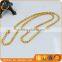 Mens Necklace 14k Solid Gold Plated Chain Heavy Gold Chain