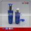 Lucury any color blue green heart shape 30ml acrylic bottle wholesale for body lotion cream,pet cosemtic bottle,plastic bottle