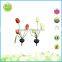 Flower lighting solar led stake powered garden decoration