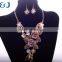 >>>2016 New Arrival European Style Collar Vintage Acessories Charm Flower Necklace Earring Classical Jewelry Sets/