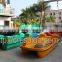 Pedal Boat/ 4 seats pedal boat/ leisure boat/fiberglass boat