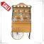 POP custom wooden merchandise cart display for retail stores