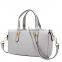 Women Bags Shoulder Bag Boston Bag Offwhite PU Lady Bag