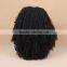 Black Curly Intense Wig Heat Resistant Wig Kinky Curly Lace Front Synthetic Wig