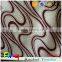 Abstract Linen Cotton blend black and white flocked upholstery fabric used for curtain sofa cushion material