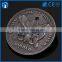 custom shiny/antique metal diablo trolly 3D tag coin
