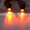 CAR LED STROBE LIGHT,DASH LIGHT (SR-LS-145-4),Amber Colors 1W TOP BRIGHT LED