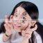 Custom new fashion butterfly style eye tattoo sticker holidays face stickers
