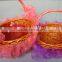 3Sets lace basket food and fruit wicker basket