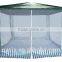 Outdoor Bevel Gazebo with mosquito net