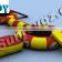 2016 Sunjoy hot sale inflatable trampoline from china