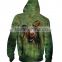 2016 wholesale sublimation printed customized hoodies & jacket for men