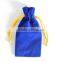 Cheap Velvet Glasses Packaging Drawstring Pouch( 20150706M130)