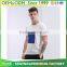 New design mens 65% cotton 35% polyester short sleeve prined english letter t-shirt