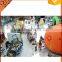 HOT sell custom Christmas giant inflatable peach, inflatable fruit for party decoration