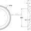 optical glass lens for 100w cob led(GT-78-4)