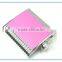 Colourful duplex steel series best sell hip flask steel