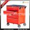 high quality ball bearing drawer steel tool cabinet with wheels and lock