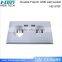 French 2015 New design usb 5v power outlet 5V2000mA USB module for switches and furniture