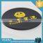 custom embossed coasters with logo promotional rubber coaster