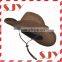 2016 summer bulk raffia folding straw cowboy hat for sale