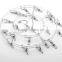 foldable stainless steel clothes hanger /Laudry clips hanger;stainless steel clips hanger/ clothes hanger with 24