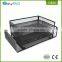 Office accessories modern design desk file holder metal paper organizer