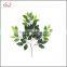 Plastic wholesale indoor artificial green ficus leaves
