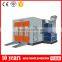 high quality halogen tube heating spray paint booth China
