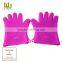 Wholesale cheap and durable bbq silicone gloves heat resistant Cooking gloves