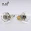 2 1/6 inch gold-plated cheap China crystal shower door handles