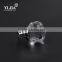 26 mm round clear glass knobs for dressers