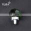 Dark Green Zinc Alloy Chrome Finish Faceted Drawer Crystal Glass Knobs
