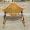Alu. PE wicker Rocking Chair