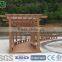 plastic composite timber garden arbor