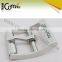 UK custom high quality shiny silver adjustable pin buckle