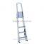 HomCom 5-Step Folding Aluminum Step Stool Ladder