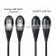 Gooseneck 4 LED Flexible Eye Care Dimmable Clip LED Book Lamp Dual Head Rechargeable piano lamp