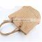 2016 New Fashion Large Capacity Women's Handbag Handmade Woven Bag One Shoulder Casual Beach Straw Bag