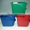 plastic mop bucket with wringer 10Litre