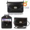 Leather cell phone neck pouch, small cross body pouch leather cell phone shoulder small bag