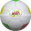 Professional soccer ball in stock