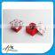 Huaixn Custom paper box for ring with handmade bowknot