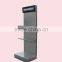 Supermarket Flooring Standing Metal Display Stand Pegboard Display