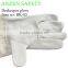 long arm warm white goatskin leather glove with best price